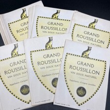 Lot 100 etiquettes d'occasion  Sèvres