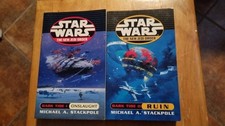 Używany, Michael S. Stackpole Star Wars The new Jedi order Dark Tide I II na sprzedaż  PL