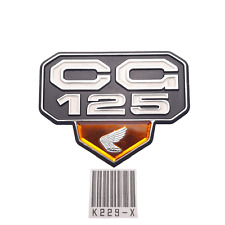 Emblema de capa lateral Honda CG125 CG CG-125 laranja LH genuíno NOS #1 comprar usado  Enviando para Brazil