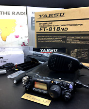 Excelente YAESU Radioaficionado FT-818ND 6W HF/VHF/UHF Todo Modo Transceptor Probado segunda mano  Embacar hacia Mexico