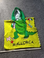 Badeponcho kapuze 50 gebraucht kaufen  Nettetal
