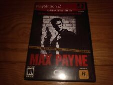 Max Payne (Sony PlayStation 2, 2001) Greatest Hits Pain 1 I, usado comprar usado  Enviando para Brazil
