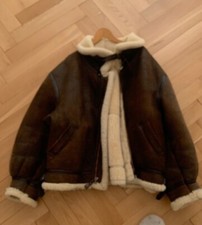 Dicke lammfelljacke avirex gebraucht kaufen  München