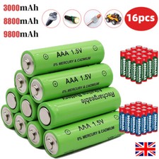 16pcs 1.5v aaa for sale  DUNSTABLE