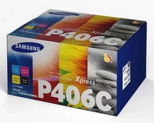 Cartucho de toner Samsung CLT-P406C pacote com 4 ciano/magenta/amarelo/preto comprar usado  Enviando para Brazil