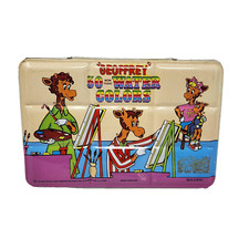 DE COLECCIÓN TOYS R US GEOFFREY PINTURA ACUARELA USADA LATA DE METAL PARA NIÑOS INGLATERRA segunda mano  Embacar hacia Mexico