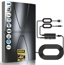 Antena de TV amplificada atualizada 2024, 1200 milhas de alcance antena interna/externa para... comprar usado  Enviando para Brazil