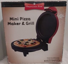 Mini máquina e grelha de pizza era americana nova em folha/caixa aberta comprar usado  Enviando para Brazil