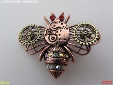Steampunk brooch badge for sale  BRADFORD