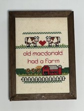 Finished cross stitch for sale  West Bend