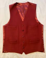 Pure wool waistcoat for sale  LONDON