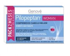 Genove Pilopeptan Woman 60 comprimidos. Pacote com 2 meses. Regenerador e perda de cabelo comprar usado  Enviando para Brazil