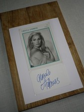 Ursula andress autogrammkarte gebraucht kaufen  Laupheim