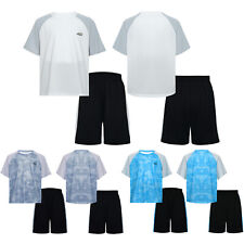 Conjunto esportivo solto regata e parte inferior infantil masculina performance treino, usado comprar usado  Enviando para Brazil