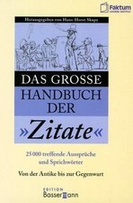 Große handbuch zitate gebraucht kaufen  Berlin