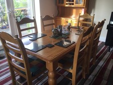 chairs dinning x6 table for sale chairs dinning x6 table for sale ROSSENDALE