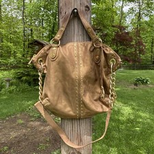 Bolsa Hobo cravejada de corrente dourada Michael Kors com berloque (A-0904) comprar usado  Enviando para Brazil