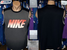 Vintage Old Nike Athletic Vest Sleeveless Shirt Top Trikot Maillot Camiseta, używany na sprzedaż  PL