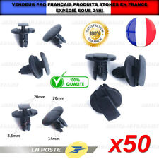 50x agrafe clips d'occasion  Orange
