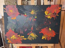 Tableau peinture abstraite d'occasion  Montech
