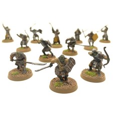 Mordor Orcs 12 Miniaturas Pintadas Hobgoblin Guerreiro Bandido Terra Média comprar usado  Enviando para Brazil