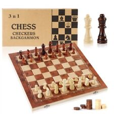 Large chess wooden for sale  LEICESTER
