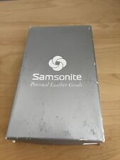 Samsonite cognac real for sale  WORCESTER