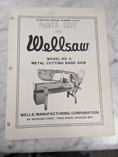 Wellsaw wells service for sale  USA