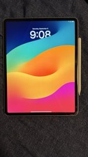 Apple iPad Pro Silber, 12,9“ (2021) WiFi, 128GB + Magic Keyboard / Pencil comprar usado  Enviando para Brazil