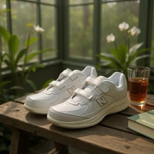 Sapatos masculinos New Balance 577 gancho e laço branco (MW577-VW) novo comprar usado  Enviando para Brazil