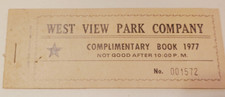 Usado, LIVRO COMPLEMENTAR Vintage West View Park 1977 -10 Ingressos Pittsburgh comprar usado  Enviando para Brazil