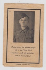 Sterbebild wehrmacht soldat gebraucht kaufen  Erzhausen