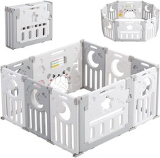 Foldable panels baby for sale  BIRMINGHAM