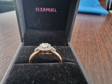 H.samuel diamond ring for sale  PEEBLES