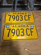 Alaska license plate for sale  Ritzville