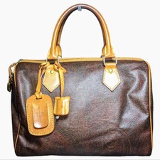 Usado, Etro | Bolsa de viagem Speedy 2 marrom revestida lona estampa paisley Boston comprar usado  Enviando para Brazil