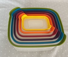 Contenedores Joseph Joseph Nest 6 piezas de plástico para almacenamiento de alimentos cocina sin BPA  segunda mano  Embacar hacia Mexico