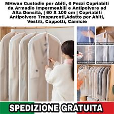 Custodie abiti 6pz usato  Rovigo