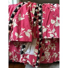 Custom drapes pink for sale  Warren