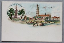 Old PC Częstochowa Jasna Góra Klasztor Poland Original Postcard na sprzedaż  PL