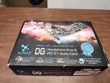Tarjeta de audio Asus Xonar DG PCI 5.1 segunda mano  Embacar hacia Mexico