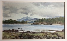 Antique watercolour inveraray for sale Antique watercolour inveraray for sale  BIRMINGHAM
