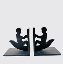 Bookends heavy black for sale  Canby
