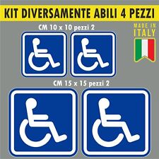 Kit adesivi invalidi usato  Atri