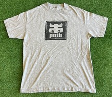 Camisa masculina vintage logotipo Ipath tamanho médio cinza autêntica skatista skate comprar usado  Enviando para Brazil