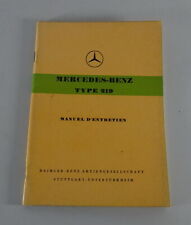 Manuel entretien mercedes gebraucht kaufen  Jever