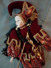 Vintage harlequin clown for sale  Concord