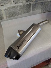 Akrapovic titanium exhaust for sale  YELVERTON