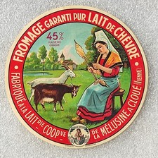Fromage chevre etiquette d'occasion  Plombières-lès-Dijon