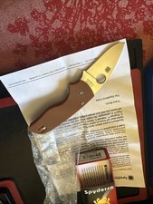 Spyderco para cpm for sale  Avon